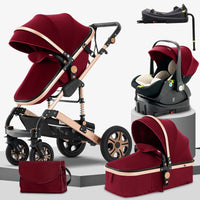 WanderWheels: 3-in-1 Portable Baby Stroller & Car Seat Combo - The Little Big Store