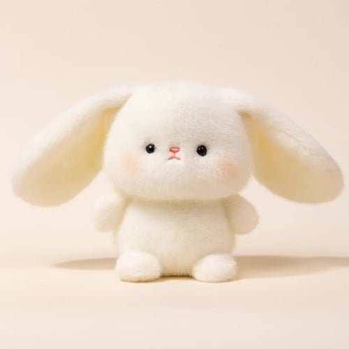 Cute Plush Companion Doll Anime Elephant Rabbit Bear Panda Cartoon