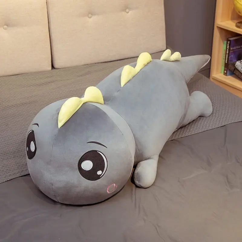 Roar into Cuddly Adventures with Our Giant Big Eyes Dinosaur Plush Toy!