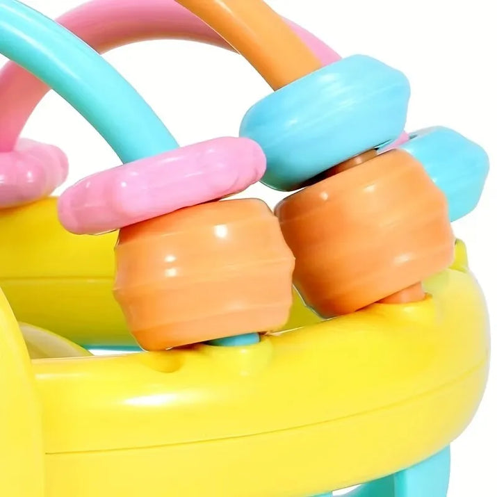Baby Sensory Rattle Ball – 10cm Bendy Walker & Intelligence Development Toy - The Little Big Store