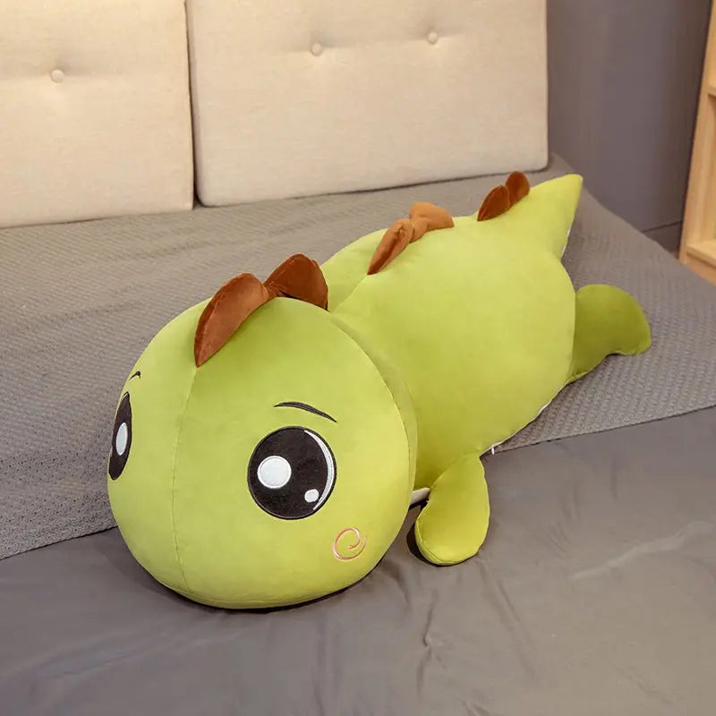 Roar into Cuddly Adventures with Our Giant Big Eyes Dinosaur Plush Toy!