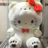 New Kawaii 25cm Sanrio Plush Toy Jade Dog Kuromi Dressing Doll Doll