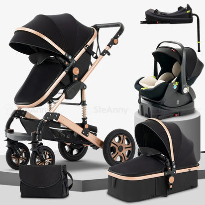 WanderWheels: 3-in-1 Portable Baby Stroller & Car Seat Combo - The Little Big Store