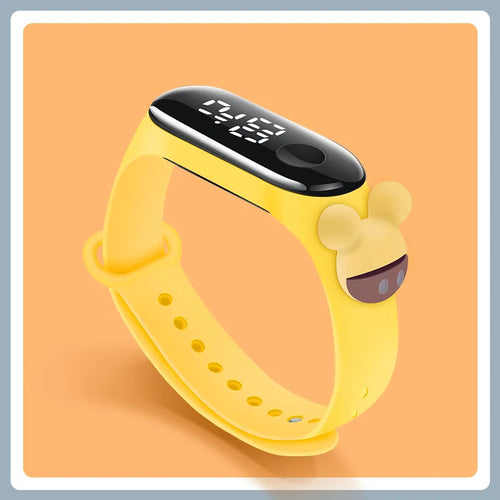 Fashion Mickey Children Watches For Girls Electronic Bracelet Sports