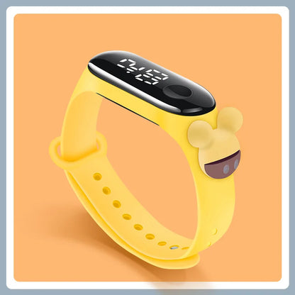Fashion Mickey Children Watches For Girls Electronic Bracelet Sports