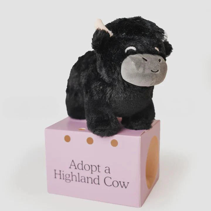 MooHug Highland Cow Plush Toy