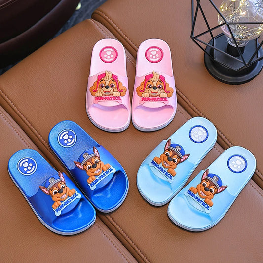 PAW Patrol Summer Slippers: Authentic Non-Slip Beach Shoes for Boys and Girls