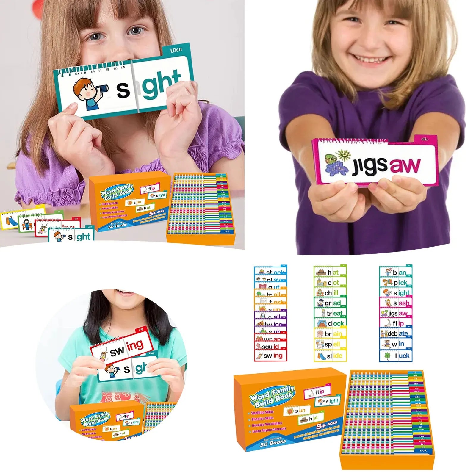 📘 Rhyme & Read™ Flipbook 📖 – Fun Rhyming Words & Learning Adventure for Kids!