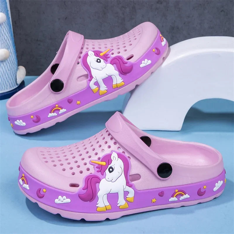 Summer Fun Awaits: Kids Sandals for Sunny Adventures! 🌞🦄🦕