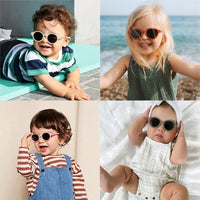 Little Luxe Vintage Round UV400 Sunglasses - The Little Big Store