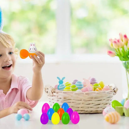 SquishEggs™ Surprise – Prefilled Easter Eggs with Slow-Rise Squishy Toys - The Little Big Store