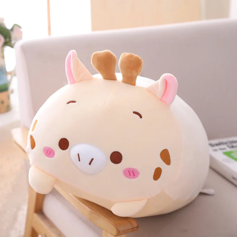 🌈 Embrace Cuddly Comfort with Our Hot 20/28cm Soft Animals Cartoon Cat Pillows! 🐱🐰🎁