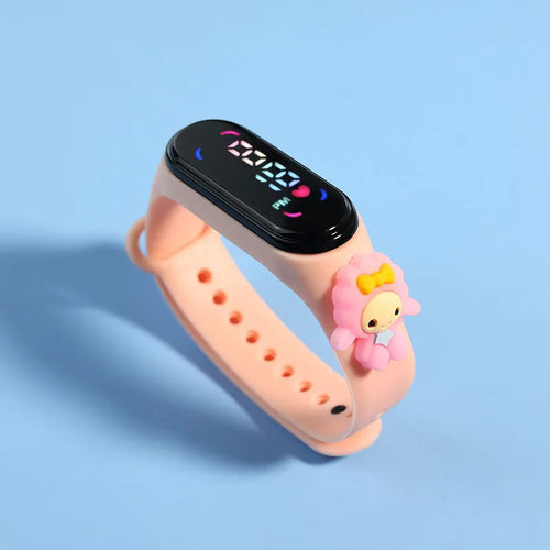 Fashion Mickey Children Watches For Girls Electronic Bracelet Sports