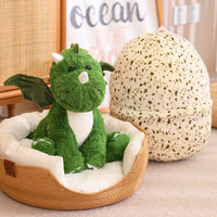 DinoSurprise: Transforming Dinosaur Egg Plush Toy - The Little Big Store