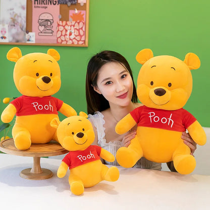 22-60cm Disney Winnie The Pooh Plush Toys Cute Large Stuffed Toys Cartoon Stuffed Anime Plushie Big Bear Doll Kid for Gifts - The Little Big Store