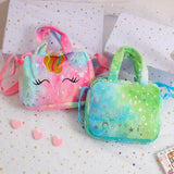 Unicorn Handbags For Girls Lovely Kids Crossbody Bag Children