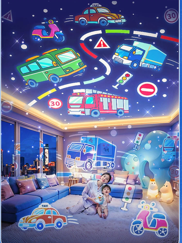 DinoGlow™ Egg Projector 🦖✨ — Magical Night Sky for Kids