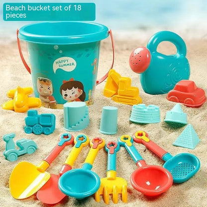 Beach Box Set: Children's Sand and Water Toy Kit for Summer Fun