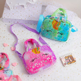Unicorn Handbags For Girls Lovely Kids Crossbody Bag Children