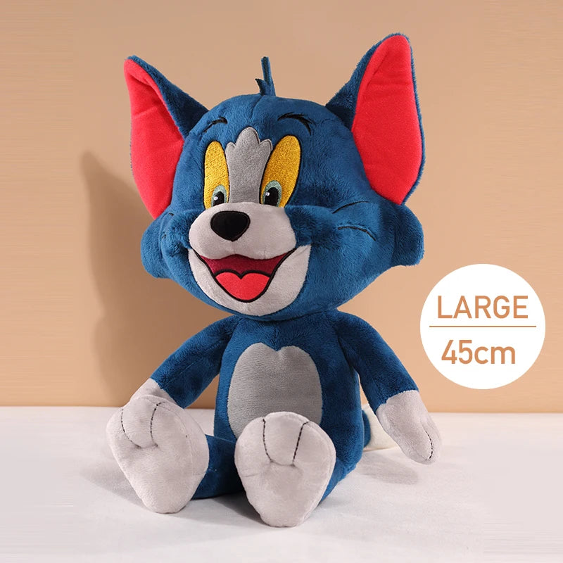 Tom and Jerry Snuggle Buddies: Adorable Plush Toy for Sweet Dreams and Cuddles! - The Little Big Store