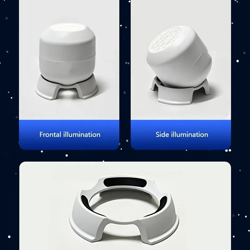 Galaxy Projection Lamp with Rotating Nebula Lights, Music Sync & Remote Control