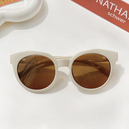 Little Luxe Vintage Round UV400 Sunglasses