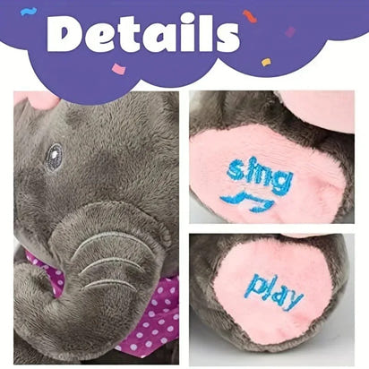 🎶 PeekabooPals™ – The Singing Elephant That Plays, Cuddles & Charms! 🐘💖