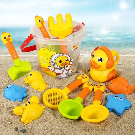 Beach Box Set: Children's Sand and Water Toy Kit for Summer Fun
