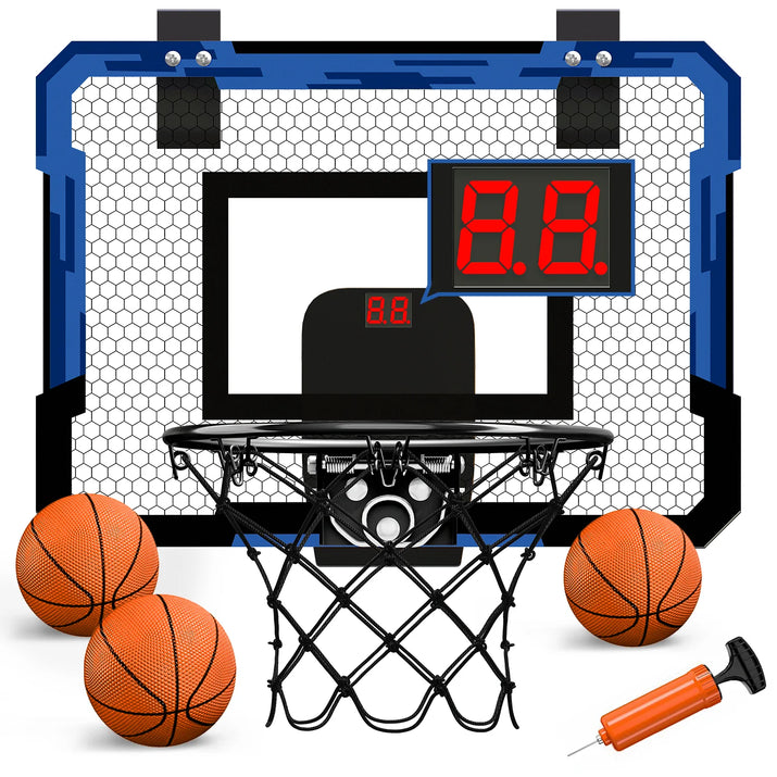 Slam Dunk Fun: Foldable Basketball Hoop Set for Kids 3+ - The Little Big Store