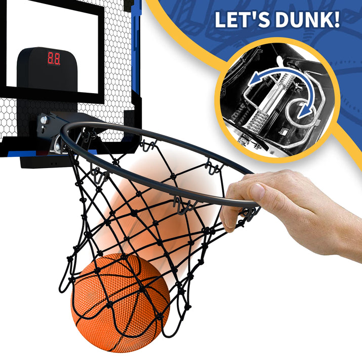 Slam Dunk Fun: Foldable Basketball Hoop Set for Kids 3+ - The Little Big Store