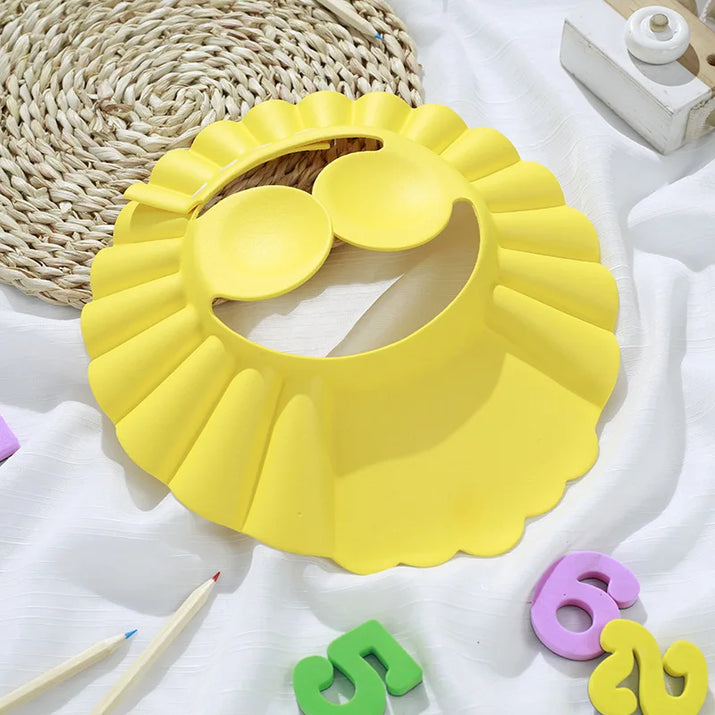 Adjustable Baby Shower Cap: Make Bathtime Fun and Splish-Splash Safe for Your Little One! - The Little Big Store