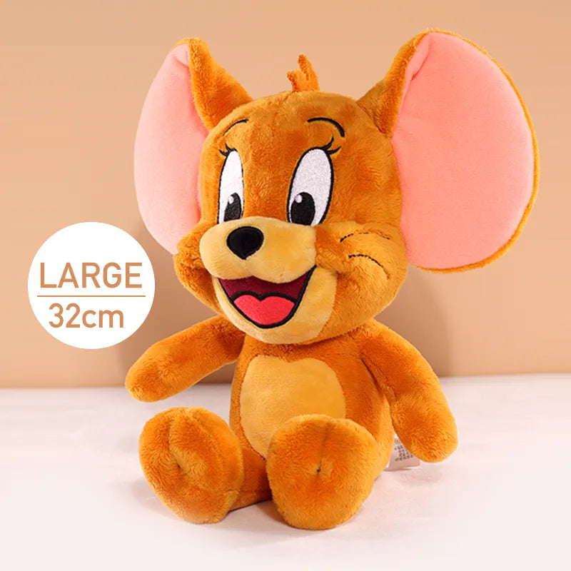 Tom and Jerry Snuggle Buddies: Adorable Plush Toy for Sweet Dreams and Cuddles!