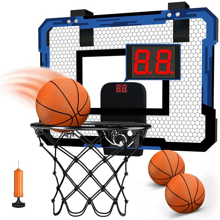Slam Dunk Fun: Foldable Basketball Hoop Set for Kids 3+ - The Little Big Store