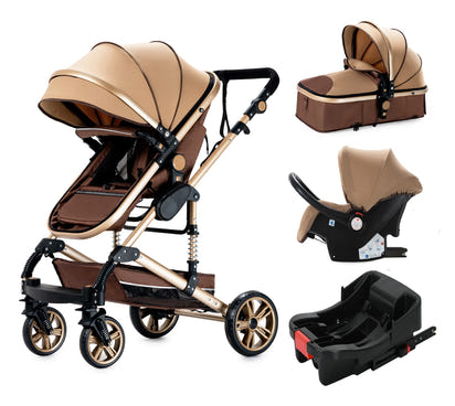 BabyVoyage: 3-in-1 Travel Stroller Set