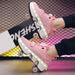 GlideX™ StreetRoll – 2-in-1 Double Wheel Roller Shoes for Boys & Teens