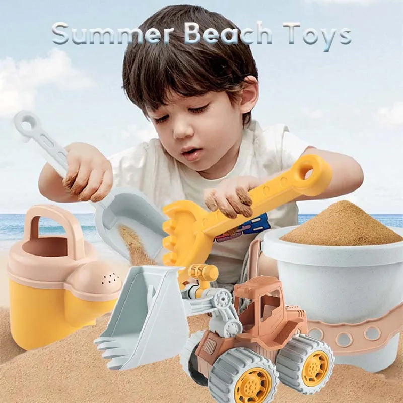 SunScooper™ Beach Bulldozer: Sweet Treats & Sunny Sands