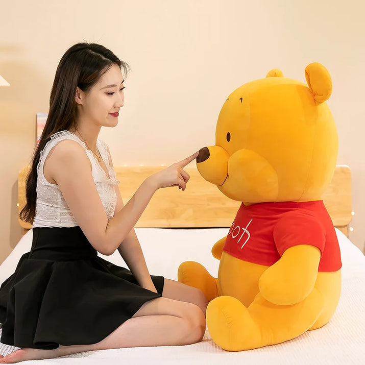 22-60cm Disney Winnie The Pooh Plush Toys Cute Large Stuffed Toys Cartoon Stuffed Anime Plushie Big Bear Doll Kid for Gifts - The Little Big Store