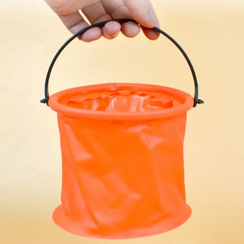 Fold & Fun Beach Sand Bucket: Collapsible Toy Bucket for Endless Outdoor Play