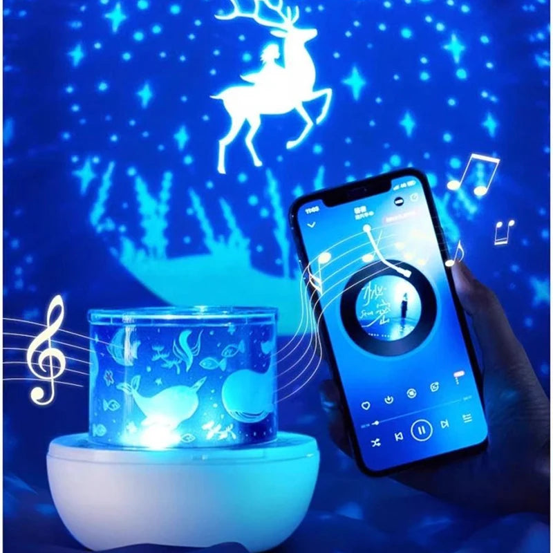 DinoGlow™ Egg Projector 🦖✨ — Magical Night Sky for Kids