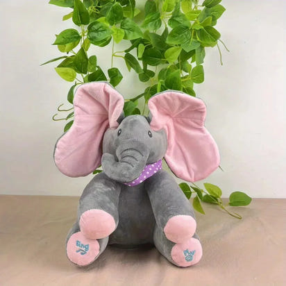 🎶 PeekabooPals™ – The Singing Elephant That Plays, Cuddles & Charms! 🐘💖