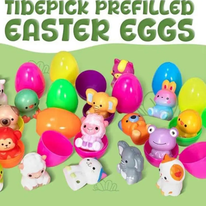 SquishEggs™ Surprise – Prefilled Easter Eggs with Slow-Rise Squishy Toys - The Little Big Store