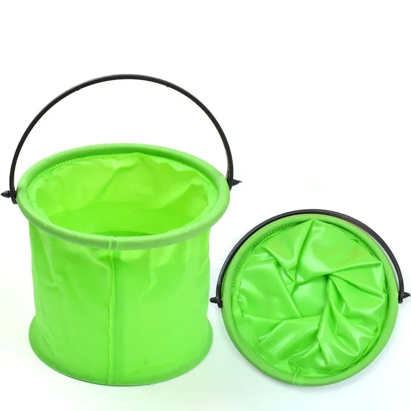 Fold & Fun Beach Sand Bucket: Collapsible Toy Bucket for Endless Outdoor Play