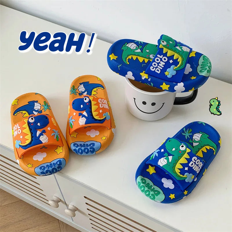 🐾 FunSteps™ Flip Flops – Soft, Non-Slip Cartoon Comfort for Little Feet 🩴☀️