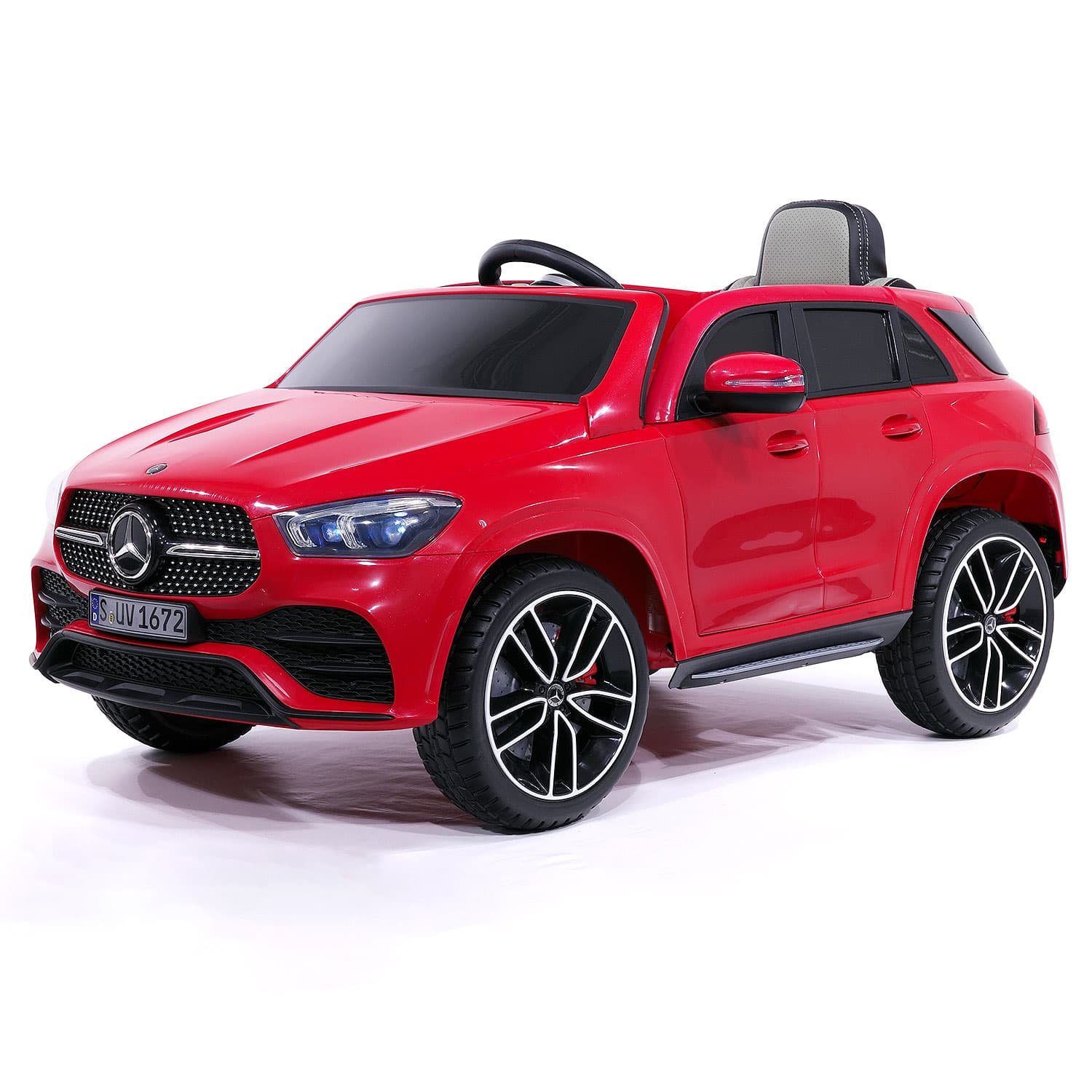 Mercedes GLE450 12V Kids Ride-On Car SUV with R/C Parental Remote | Red - The Little Big Store