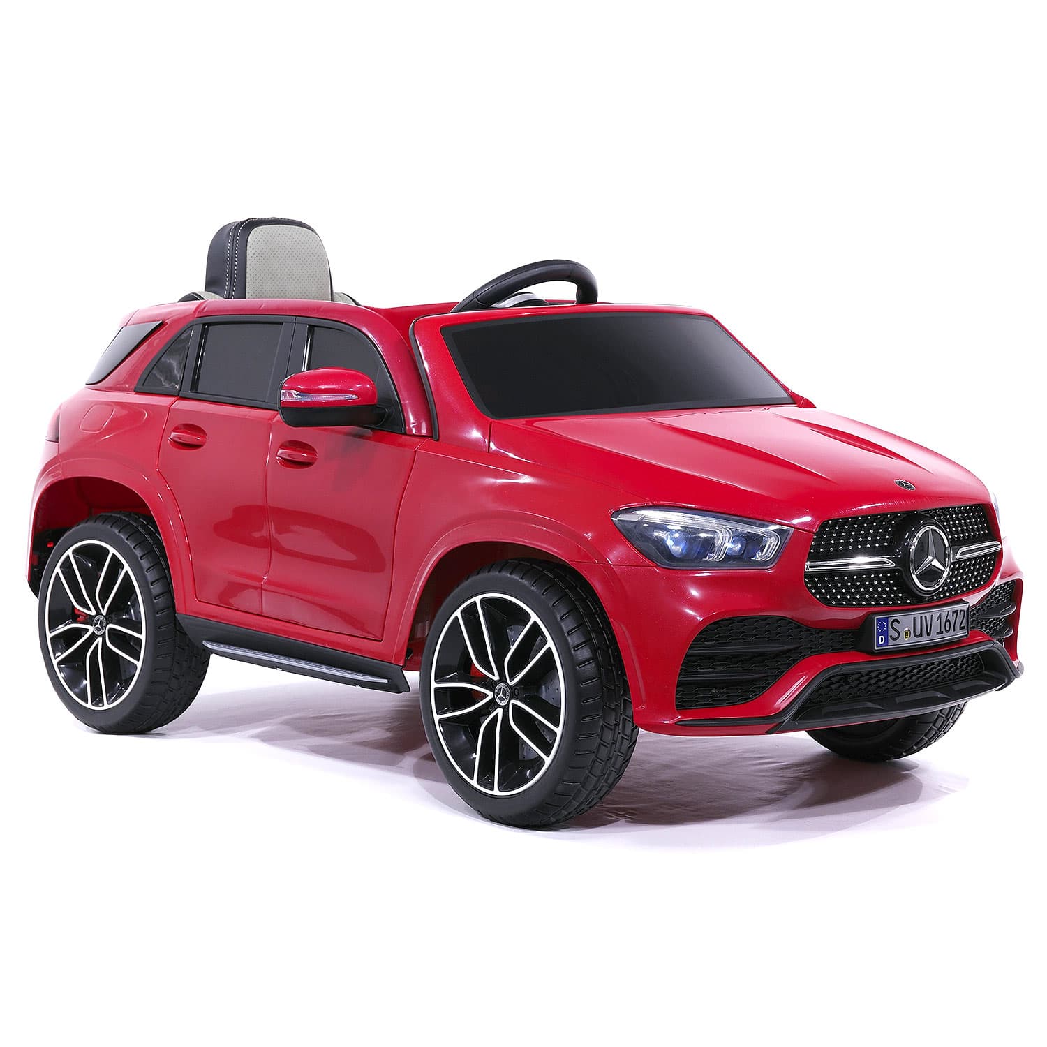 Mercedes GLE450 12V Kids Ride-On Car SUV with R/C Parental Remote | Red - The Little Big Store
