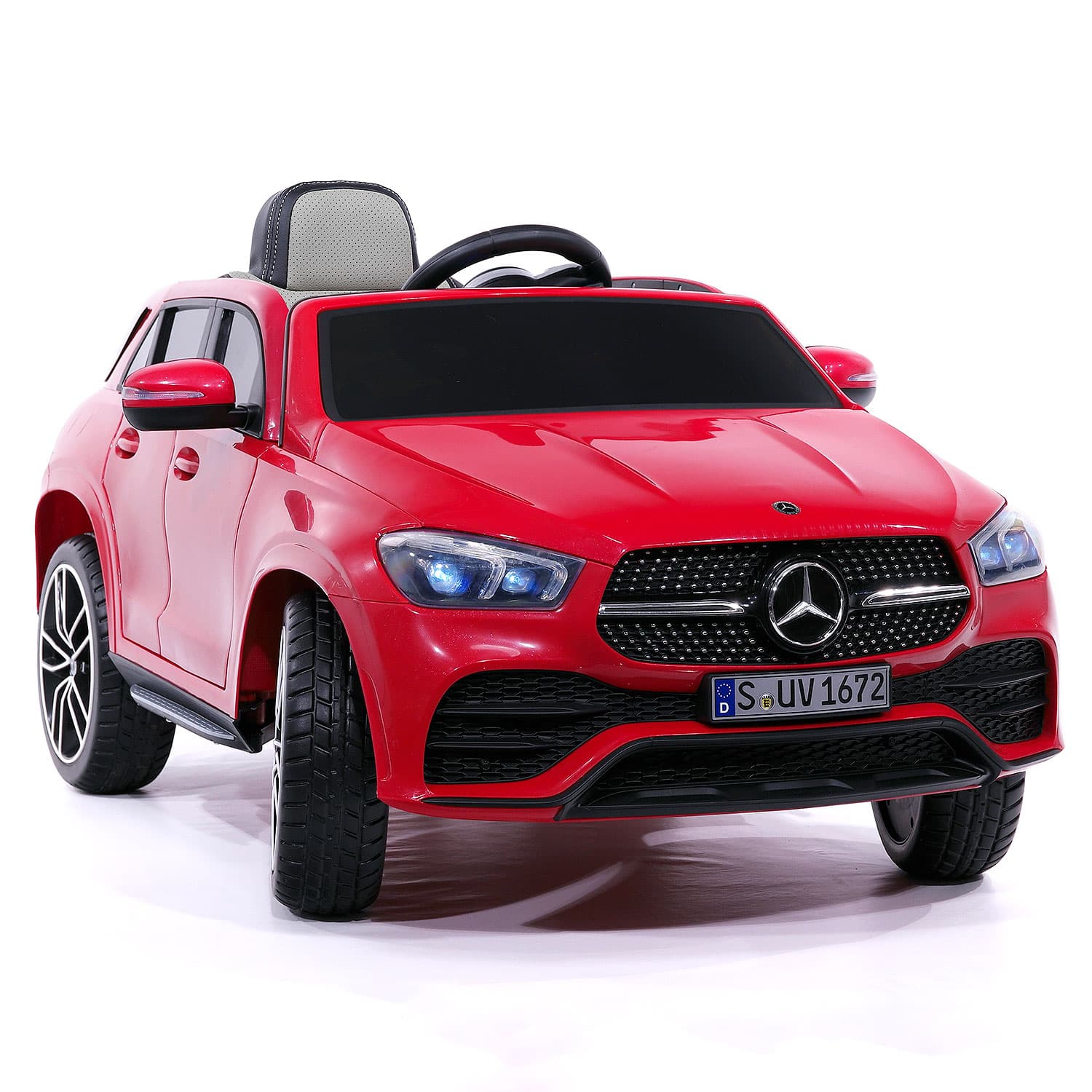 Mercedes GLE450 12V Kids Ride-On Car SUV with R/C Parental Remote | Red - The Little Big Store