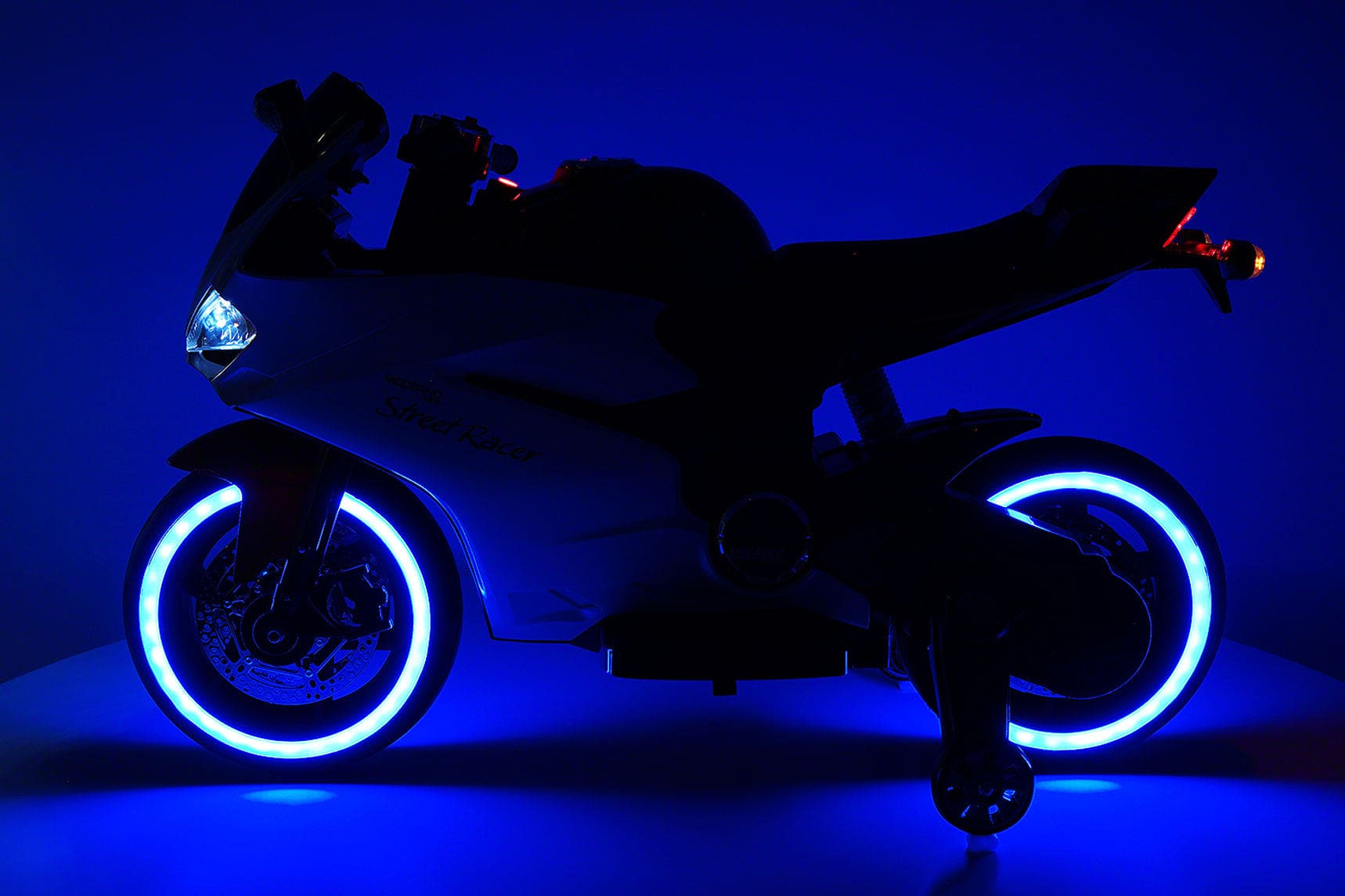 Street Racer 12V Electric Kids Ride-On Motorcycle | Red - The Little Big Store