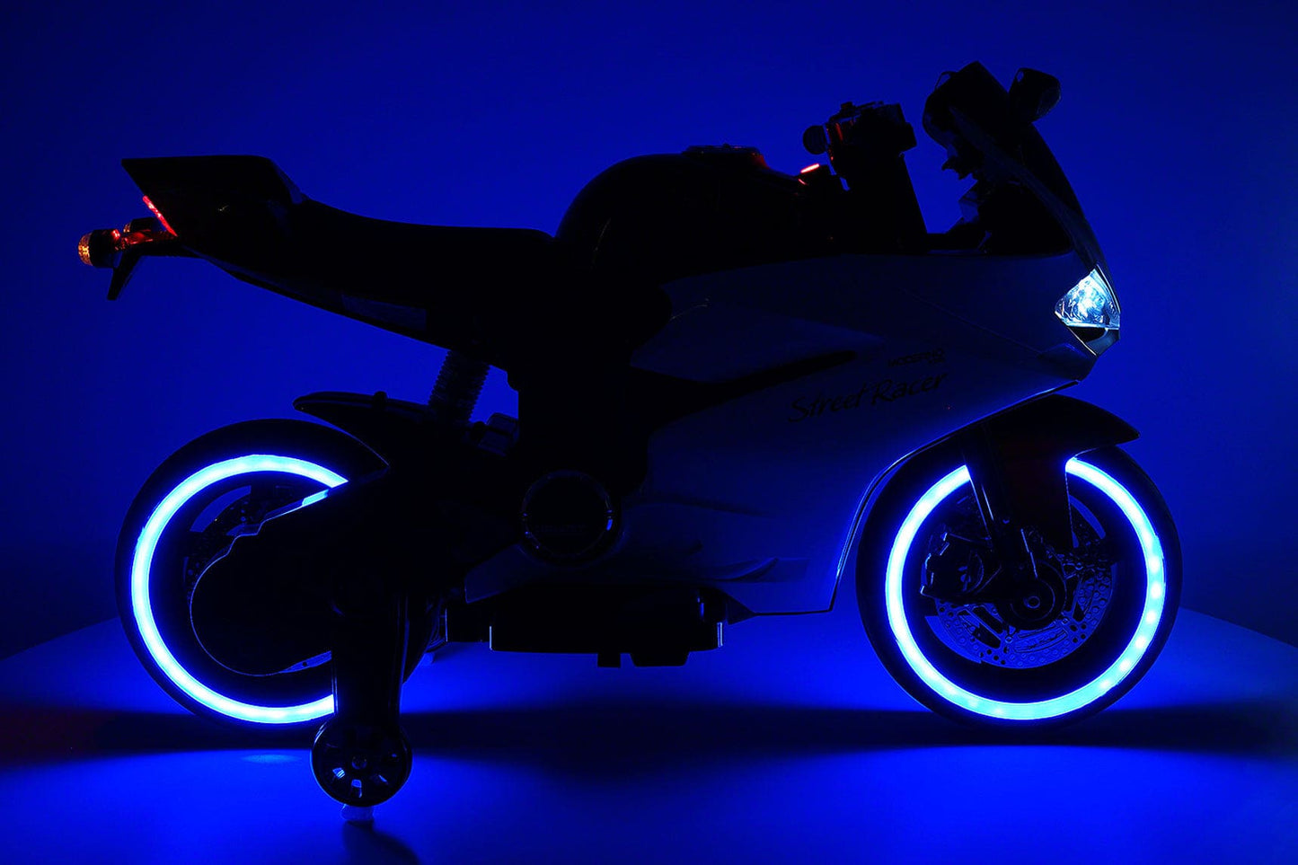 Street Racer 12V Electric Kids Ride-On Motorcycle | Red - The Little Big Store