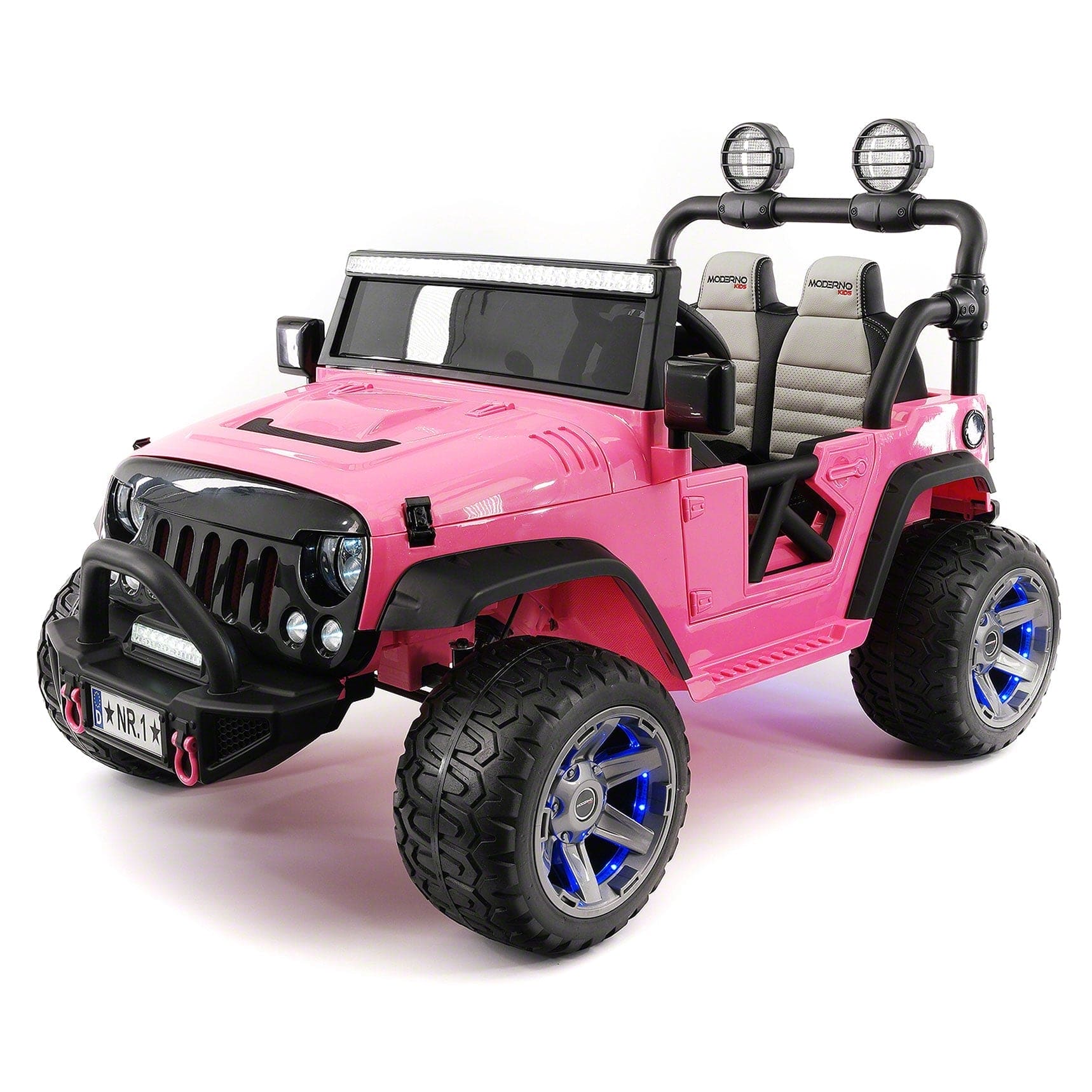 Trail Explorer 24V Kids Ride-On Car Truck with R/C Parental Remote | Pink - The Little Big Store