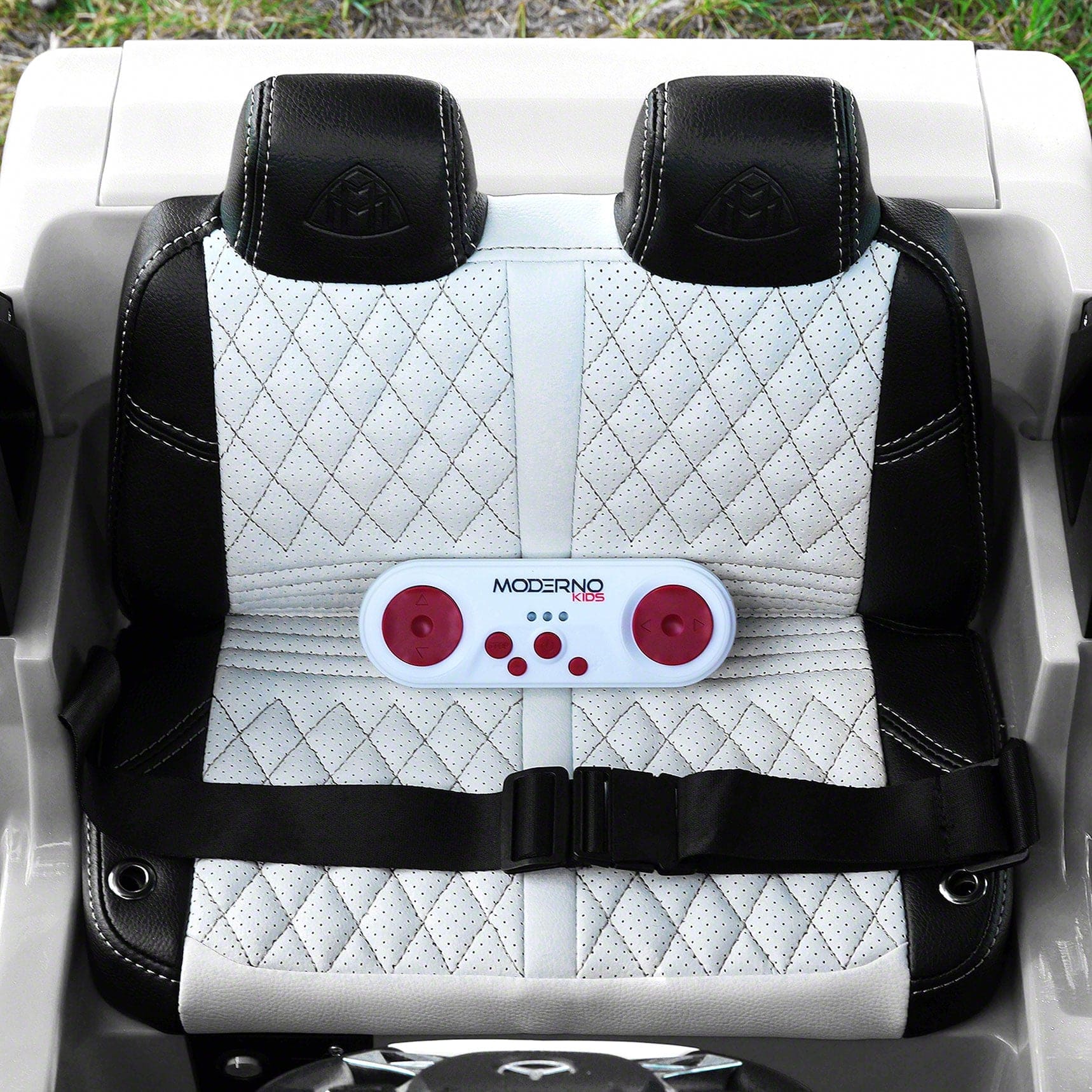 Mercedes Maybach G650 12V Kids Ride-On Car with Parental Remote | White - The Little Big Store